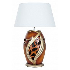 Настольная лампа декоративная arte lamp ruby a4064lt-1br
